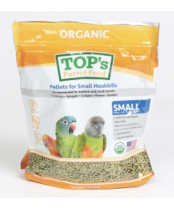 TOP`s Organic Parrot Food Small Pellets 1lb